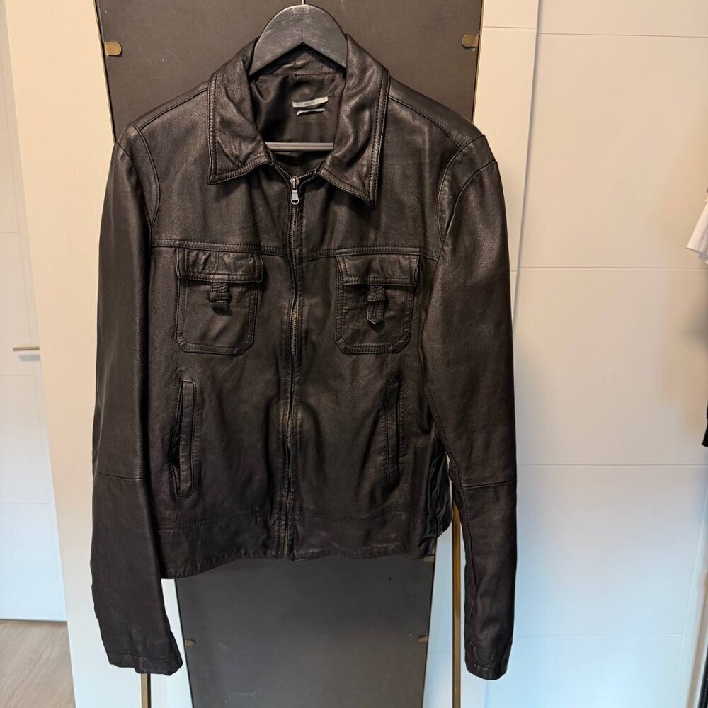 SASCH Firenze Men’s Genuine Leather Jacket — Size M (Made in Italy)